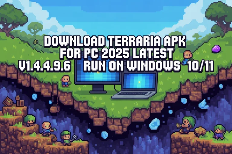Download Terraria APK for PC 2025 Latest v1.4.4.9.6 Run on Windows 10
