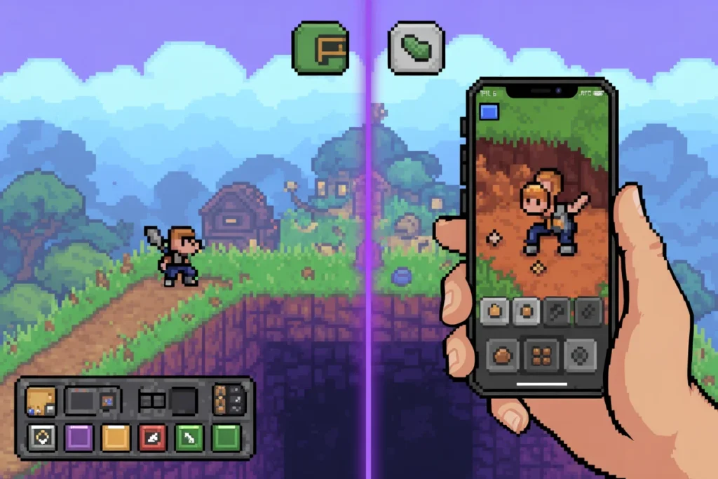Terraria APK Old Versions (2026) – Download 7 Free Older Versions 4 How to Download & Install Terraria APK 7 Old Versions